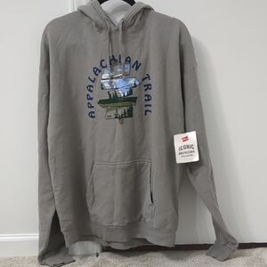 NWT Hanes Appalachian Trail Hoodie - Gray